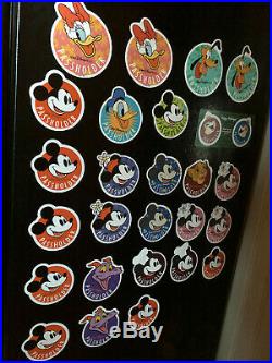 Lot 27 Disney Passholder Magnet Chef Mickey Minnie Chip Dale Pluto Figment Simba