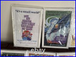 Lot Of 11 Walt Disney World 13x19 Art
