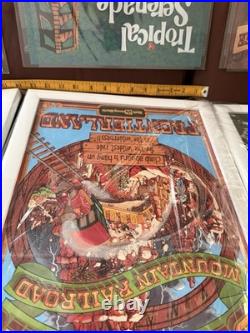 Lot Of 11 Walt Disney World 13x19 Art