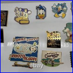 Lot Of 15 Vintage Walt Disney World Pins Early 1990-2000's Daisy, Donald, Dangle