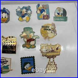 Lot Of 15 Vintage Walt Disney World Pins Early 1990-2000's Daisy, Donald, Dangle