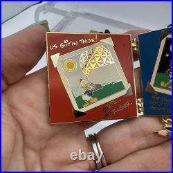 Lot Of 15 Vintage Walt Disney World Pins Early 1990-2000's Daisy, Donald, Dangle