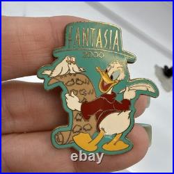 Lot Of 15 Vintage Walt Disney World Pins Early 1990-2000's Daisy, Donald, Dangle