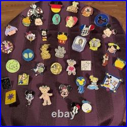 Lot Of 40 Walt Disney World Disneyland Trading Pins Authentic Mickey Princess