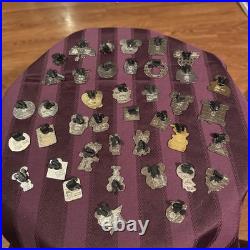 Lot Of 40 Walt Disney World Disneyland Trading Pins Authentic Mickey Princess