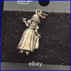 Lot of 4 Vintage 925 Sterling Walt Disney World Character Charms SW, Dwarfs, Micky