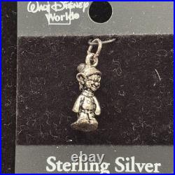 Lot of 4 Vintage 925 Sterling Walt Disney World Character Charms SW, Dwarfs, Micky