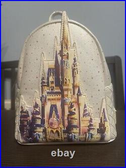 Loungefly Backpack Walt Disney World 50th Anniversary Castle