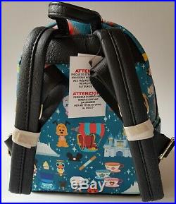 Loungefly Disney Parks Minis Mini Backpack Bag Walt Disney World Castle Rides