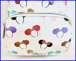 Loungefly Disney Parks Minnie Mouse Ear Headband Mini Backpack Ears Holder Bag
