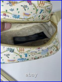 Loungefly Disney Walt Disney World Map Park Attractions Crossbody Bag Cardholder