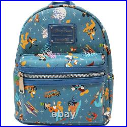 Loungefly Mickey Mouse & Friends Minis Mini Backpack Bag Walt Disney World Parks Loungefly Mickey Mouse & Friends Minis Mini Backpack Bag Walt Disney World Parks