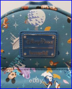 Loungefly Mickey Mouse & Friends Minis Mini Backpack Bag Walt Disney World Parks Loungefly Mickey Mouse & Friends Minis Mini Backpack Bag Walt Disney World Parks