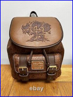 Loungefly Mini Backpack Animal Kingdom 25th Anniversary Bag Disney World
