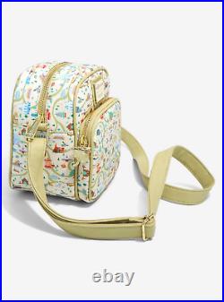 Loungefly Walt Disney World Map and Attractions Crossbody Bag Exclusive