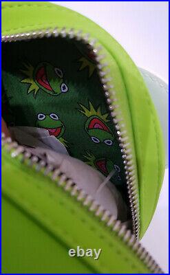 Loungefly x Walt Disney World Parks Kermit Muppets Mini Backpack Bag Cosplay NEW