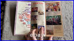 MGM Studios 1990 (Disney World Resort) / Park Map & Guide / MINT Condition