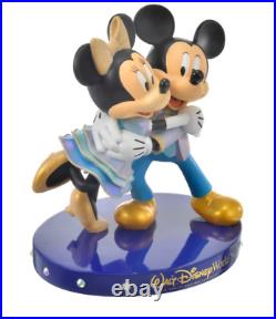 Mickey & Minnie Figure WALT DISNEY World 50TH CELEBRATION Disney shop Japan