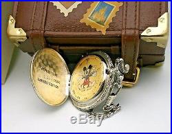Mickey Mouse Pocket Watch Walt Disney World Tour Limited Edition Watch Vintage