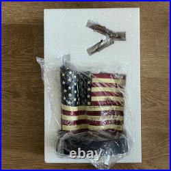 Mickey Mouse Walt Disney World Parks USA Flag 14 Statue/Figure. New in Box