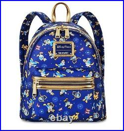 Mickey Mouse and Friends Loungefly Backpack Walt Disney World 50th Anniversary
