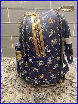 Mickey Mouse and Friends Loungefly Backpack Walt Disney World 50th Anniversary
