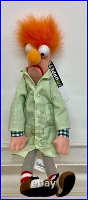 Muppet Vision 3D Beaker soft plush toy Walt Disney World Brand New