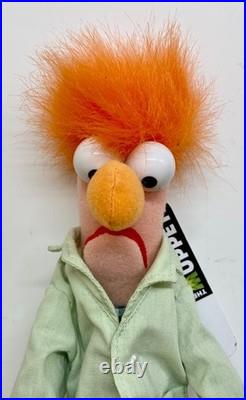 Muppet Vision 3D Beaker soft plush toy Walt Disney World Brand New