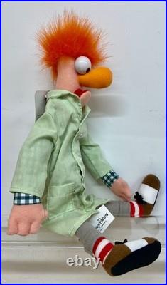 Muppet Vision 3D Beaker soft plush toy Walt Disney World Brand New