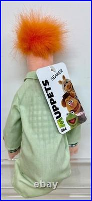 Muppet Vision 3D Beaker soft plush toy Walt Disney World Brand New