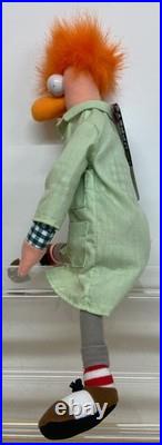 Muppet Vision 3D Beaker soft plush toy Walt Disney World Brand New