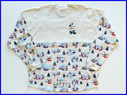 NEW 2021 Disney World Mickey & Friends Christmas White Spirit Jersey Size XL