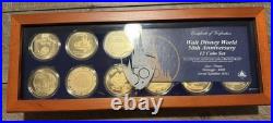 NEW 2021 Walt Disney World 50th Anniversary Commemorative 12 Coin Set 12/3000