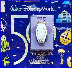 NEW 2021 Walt Disney World 50th Anniversary October 1st LE 1500 Magicband