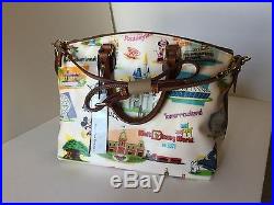 NEW Disney Dooney & Bourke Walt Disney World Retro Satchel Purse Bag Crossbody