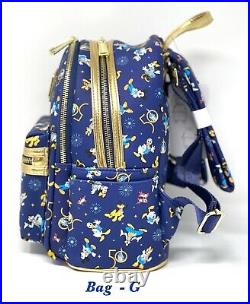 NEW Disney Parks Walt Disney World 50th Anniversary Loungefly Mini Backpack G