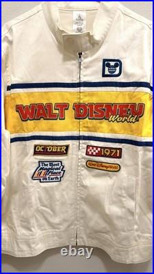 NEW Disney Parks Walt Disney World Racing Jacket Adult Large