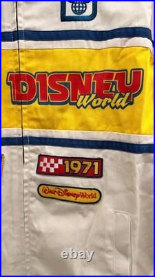 NEW Disney Parks Walt Disney World Racing Jacket Adult Large