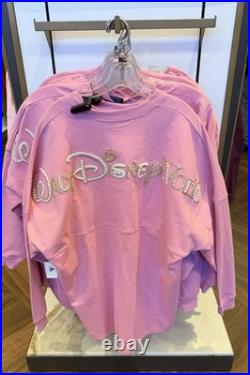 NEW Disney Parks Walt Disney World Spirit Jersey Pearl Park Logo Small