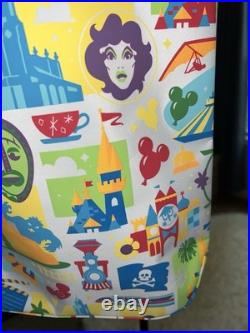 NEW ExclusiveDisney Parks THEMED Walt Disney World Printed Multicolor Tote Bag