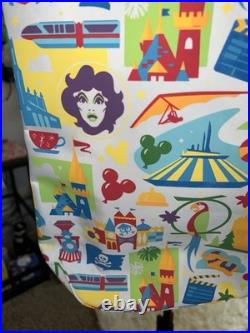 NEW ExclusiveDisney Parks THEMED Walt Disney World Printed Multicolor Tote Bag