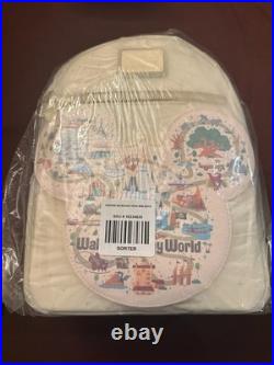 NEW Loungefly Walt Disney World 50th Anniversary Backpack BoxLunch Exclusive Map