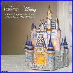 NEW Walt Disney World 50th Anniversary Cinderella Castle SCENTSY Warmer & Wax