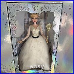 NEW-Walt Disney World 50th Anniversary Cinderella Limited Edition Doll 17