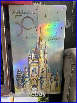 NEW-Walt Disney World 50th Anniversary Cinderella Limited Edition Doll 17