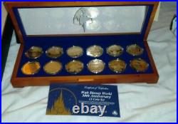 NEW Walt Disney World 50th Anniversary Collction 12 Coins Set Numbered
