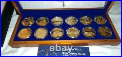 NEW Walt Disney World 50th Anniversary Collction 12 Coins Set Numbered