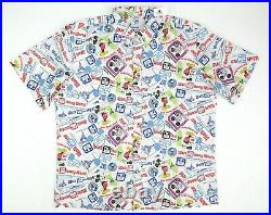 NEW! Walt Disney World 50th Anniversary Reyn Spooner Passholder Camp Shirt 2XL