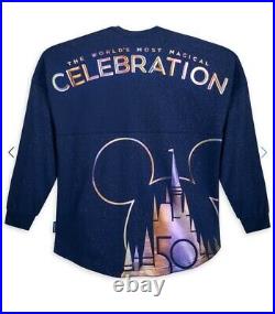 NEW Walt Disney World 50th Anniversary Spirit Jersey Adult Most Magical MEDIUM