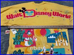 NEW Walt Disney World Spirit Jersey Adult XS Donald Duck Goofy Play in the Park
